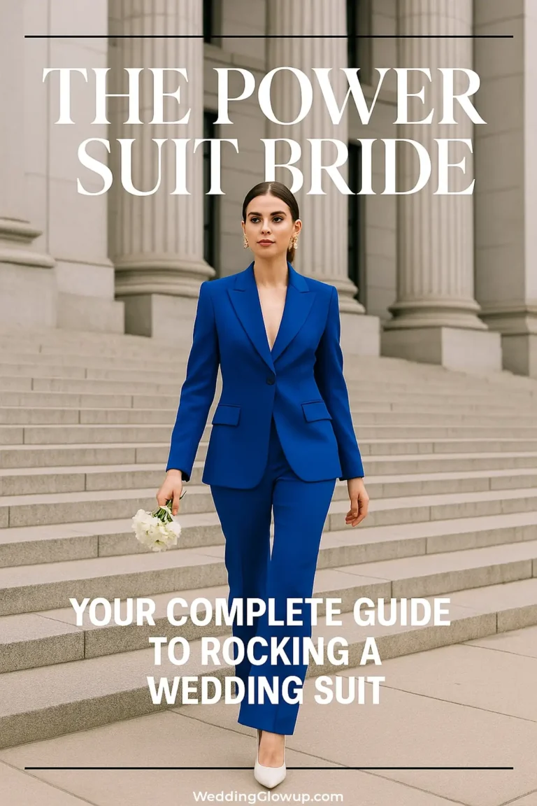 The Power Suit Bride: Your Complete Guide to Rocking a Wedding Suit